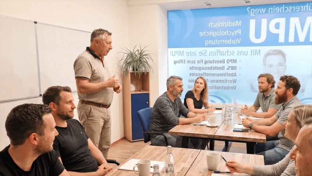 Beratung und MPU-Vorbereitung in einem Seminar der MPV GmbH